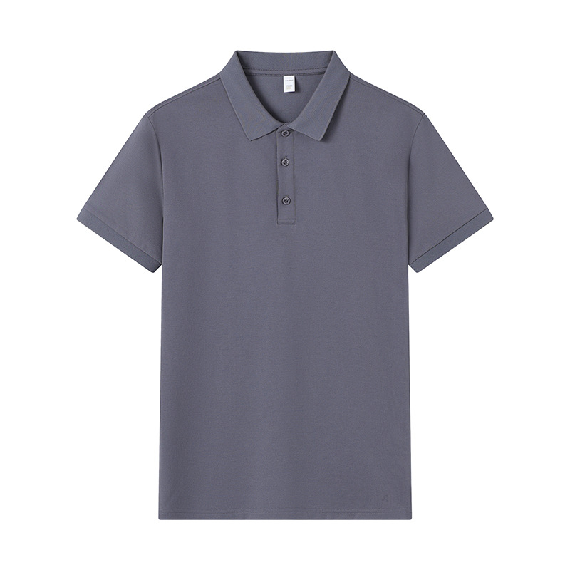 7A antibacteriano solona fría goma de compresión de verano de manga corta polo de hombre ropa de trabajo polo logotipo personalizado