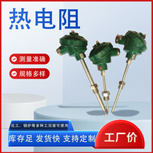 上仪WZP-231装配式热电阻防水高精度高温PT100固定螺纹安装可定制