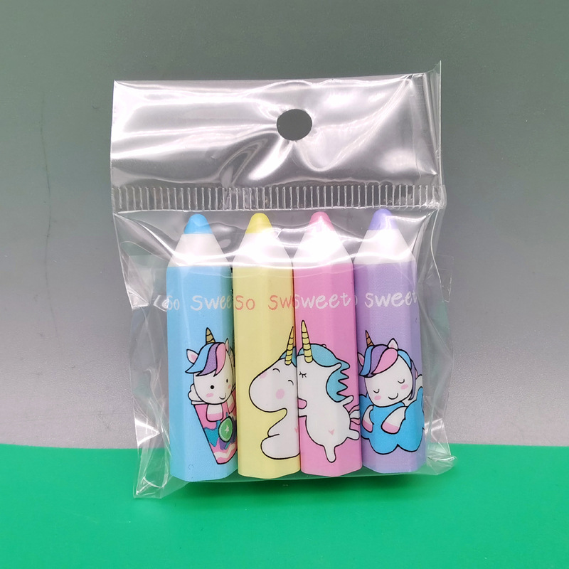 Unicorn 4 PCs 1 Pack