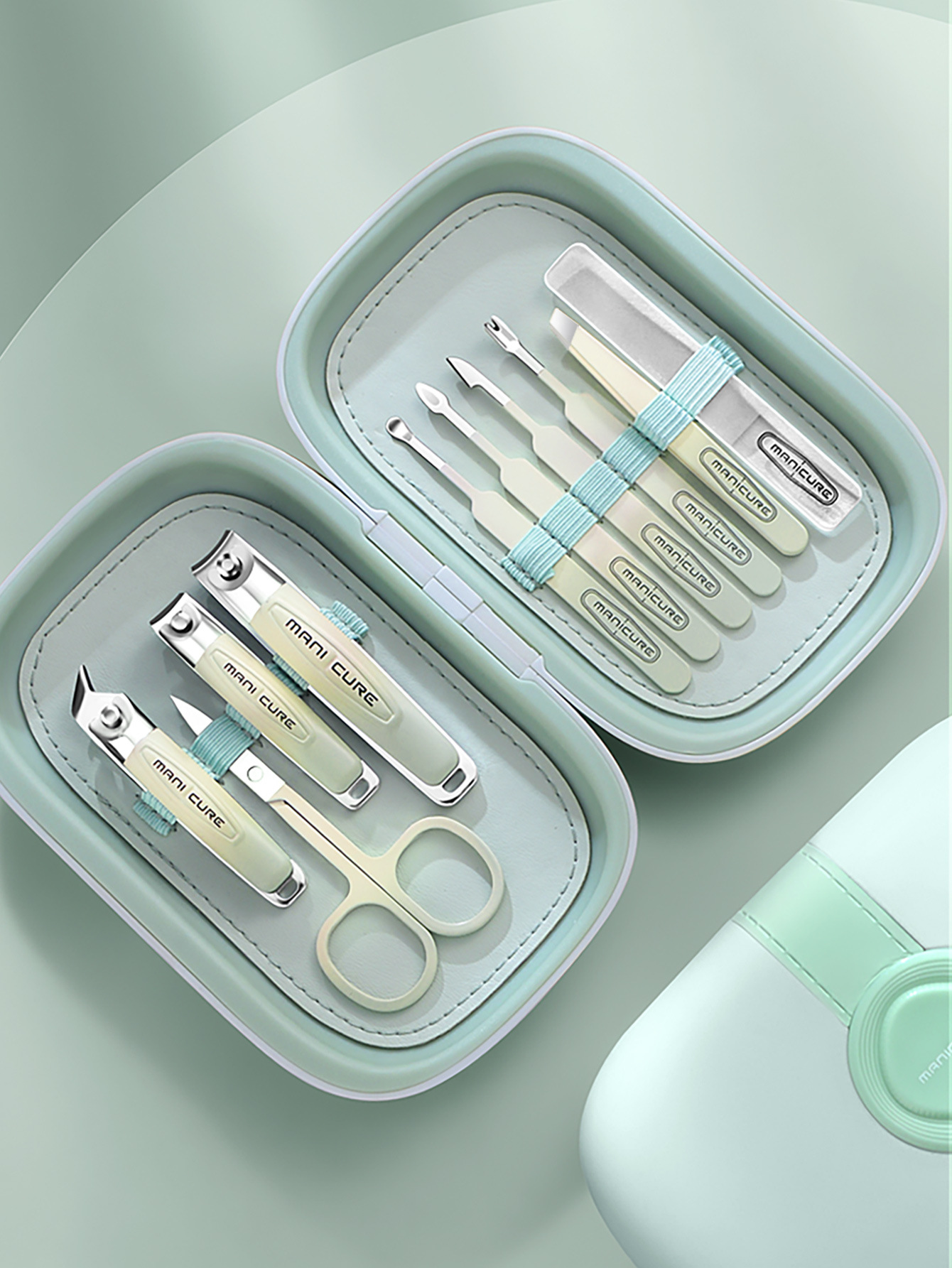 Nagelschere-Set, Nagelschere, Nagelschere, Fußnagelschere, einzelne multifunktionale Pediküre, tragbare Manikürschere für Zuhause