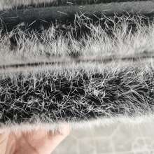 厂家批发家兔毛条霜帽子帽条包心毛毛汉服唐装服装辅料保暖加厚