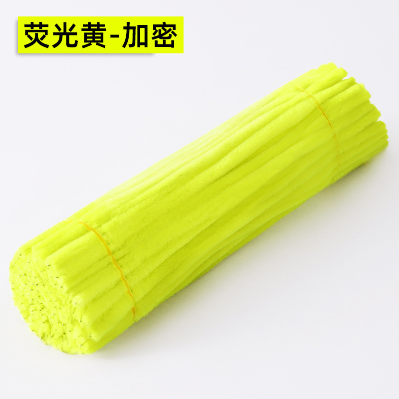Kit de manualidades DIY con palitos retorcidos de un solo color, palitos retorcidos de chenilla coloridos, palitos retorcidos de chenilla densos al por mayor. image 25