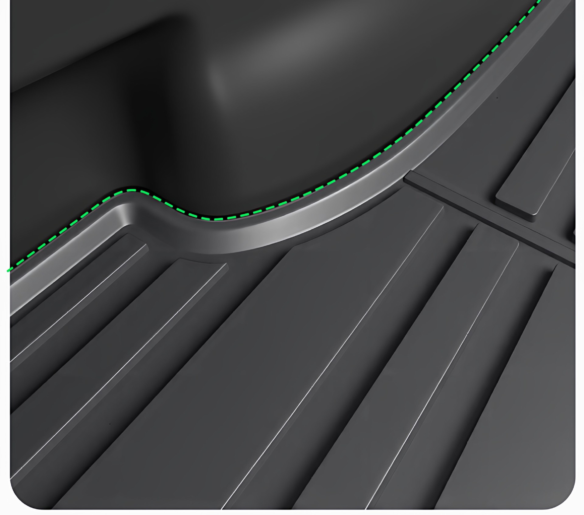 Suitable for 26 Models of Song Ultra Ev Trunk Mats, Tpe Byd Integrated Trunk Mat Modification Accessories