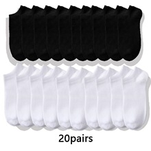 X 35485 Pure Color Anti Odor Socks ��ɫ�������� �羳ŷ��
