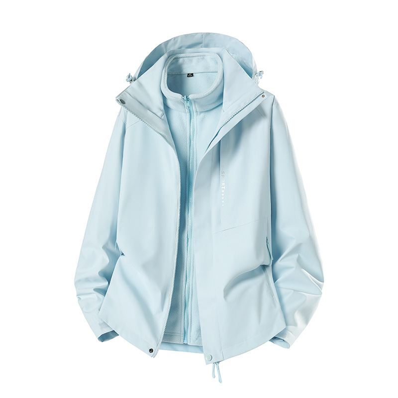 Women's 3-in-1 Jacket by Beijia: Waterproof, Windproof, Scratch-Resistant, Durable Workwear for Outdoor Use Women's 3-in-1 Jacket by Beijia: Waterproof, Windproof, Scratch-Resistant, Durable Workwear for Outdoor Use