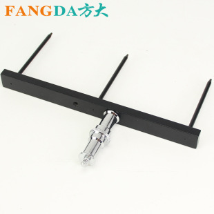 Photography Spear, Rice, Pineapple, Stainless Steel Fork, Three-Prong Fork for Film and Television Shooting, Foam Fork, Three-Prong Fork, Steel Fork