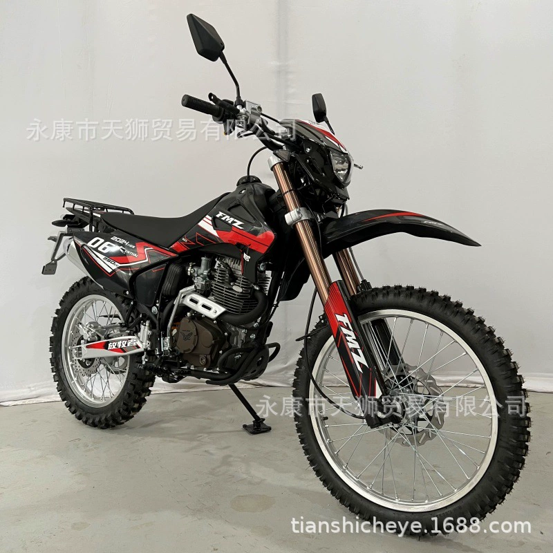 250cc внедорожный мотоцикл, четырехтактный одноцилиндровый, воздушное охлаждение, 21"/18" колёса