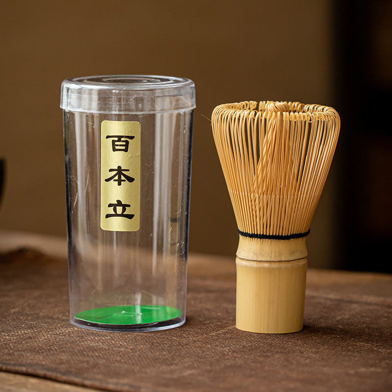 宋代茶筅、抹茶ブラシ、撹拌ブラシ、竹筅、樹脂百本立茶筅ツール、輸出抹茶ボウル、振尾栄|undefined