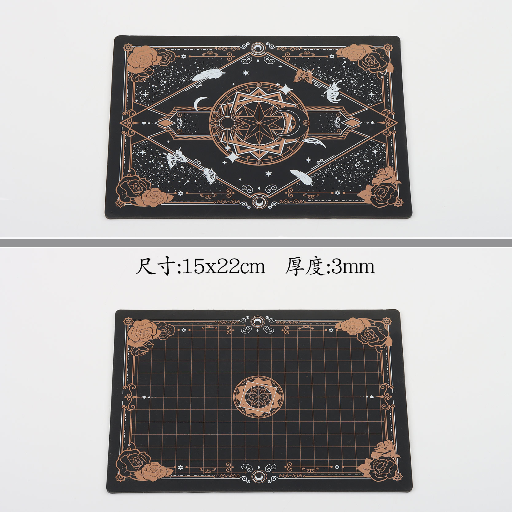 Barro de color no acoplado placa de barro acoplado placa de barro acoplado herramienta de fabricación de arcilla de piedra plástica modelo de montaje herramienta de corte almohadilla