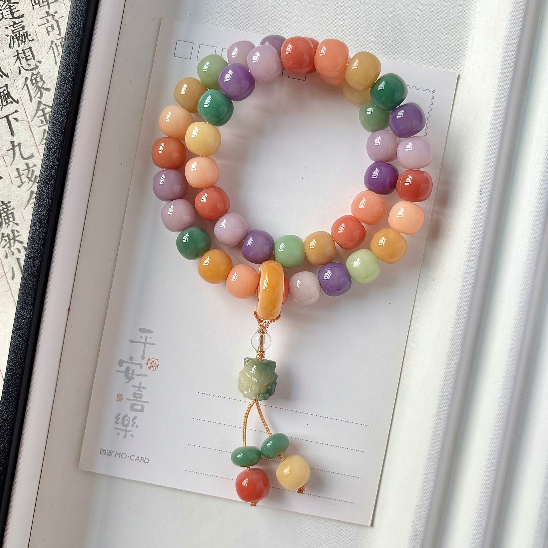 Xia Qi Jinse [핫 스타일 더블 서클] 10mm