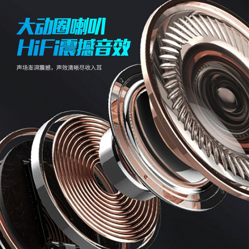 OEM/Neutral Gaming Headset for E-Sports, Wired Bass-Boost, Factory Processing and Customization