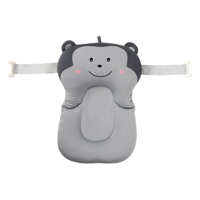 Маленькая обезьяна Детский коврик для ванной Чистая сумка Новорожденная купальная кровать Плавающий коврик для ванной в наличии