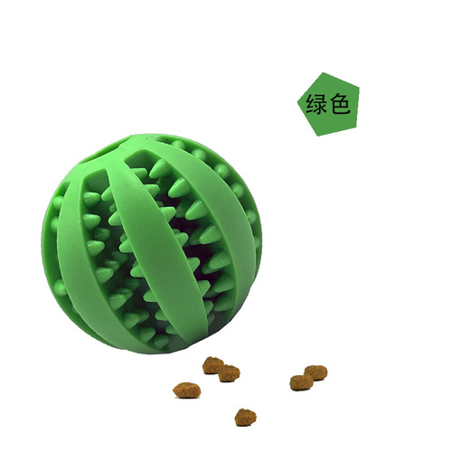Pet dog suction cup pet tpr food leakage ball molar ball pet dog toy bite-resistant teeth cleaning relieve boredom watermelon ball