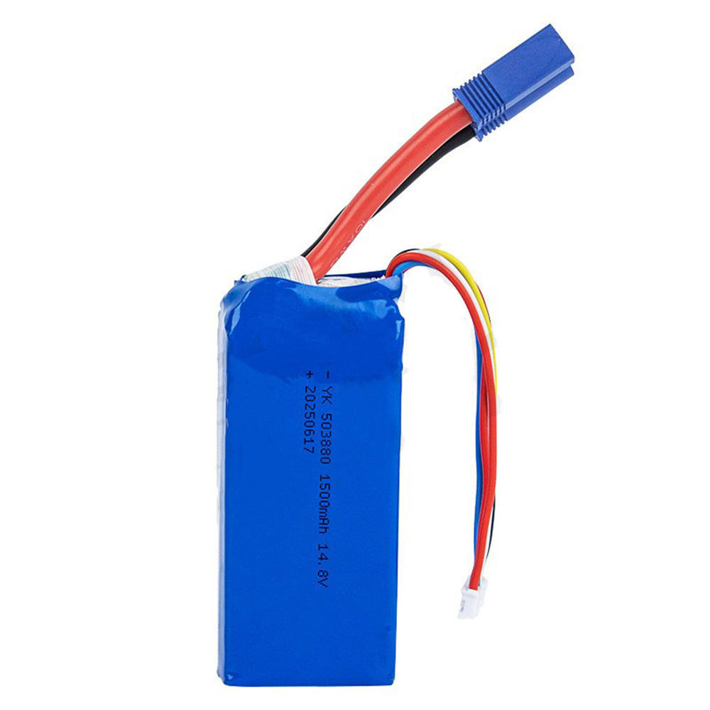 14.8V1500mAh高倍率电池503880充气泵40C汽车启动电源聚合物电池