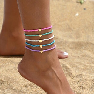 P 98779 Bohemian Beaded Bracelet Set �����ׁ���� �羳