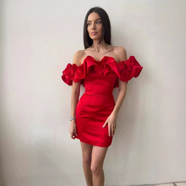 sexy elite elegant summer evening dress