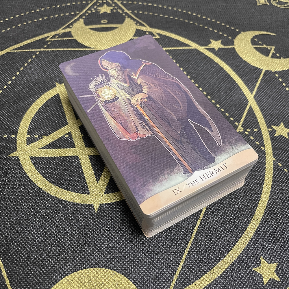 Cartas de tarot oráculo manga tradicional versión en inglés_voghion.com