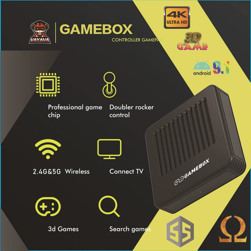 GD11 HD PSP home video game machine dual system Pandora game box 4K wireless open source game
