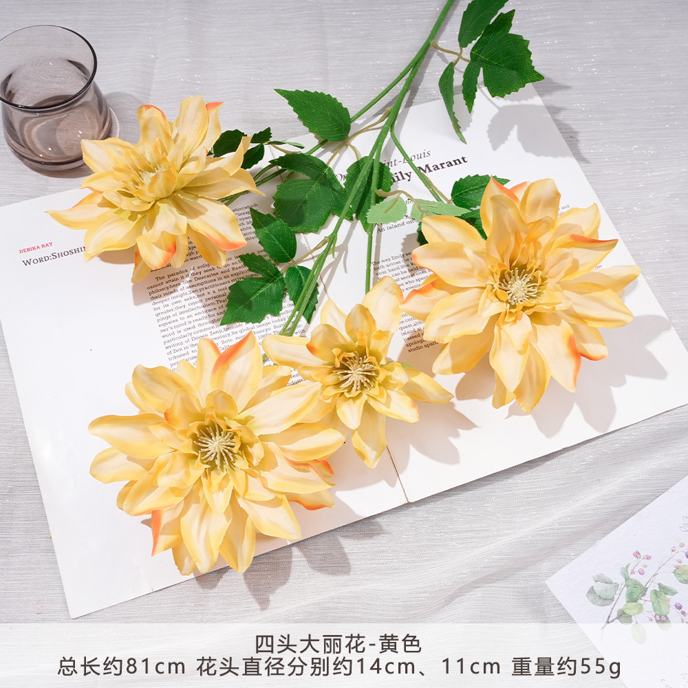 WP-四头大丽花-黄色