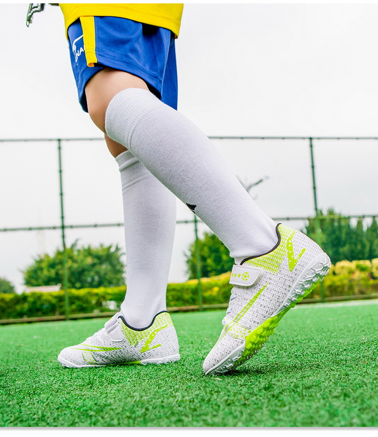 Training für Jungen und Mädchen zur Schuleröffnung, klassische neue Canvas-Fußballschuhe mit abgebrochenen Nägeln, 31–39 Kinder_voghion.com