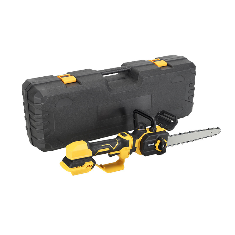 Sierra telescópica sin escobillas eléctrica de litio eléctrica portátil para el hogar recargable jardín mini motosierra mediana al aire libre