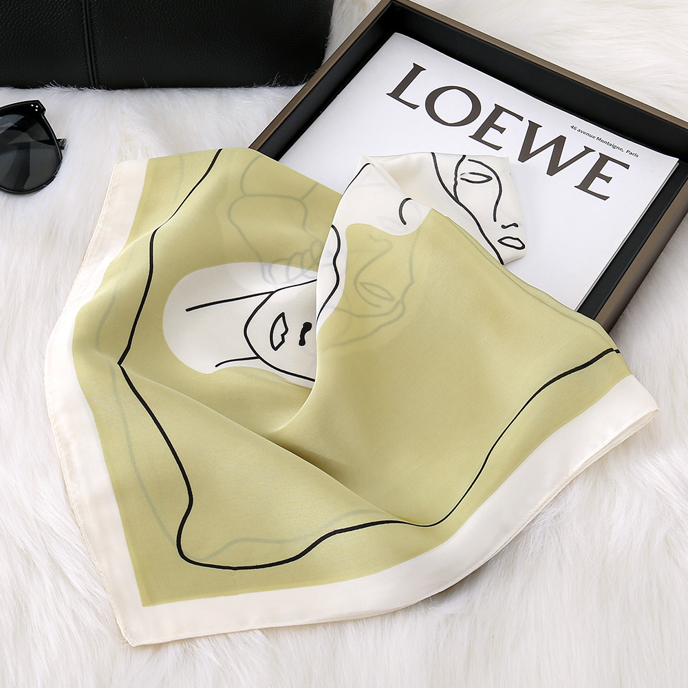 70 monocromático minimalista historia de Shanghai mujer seda seda