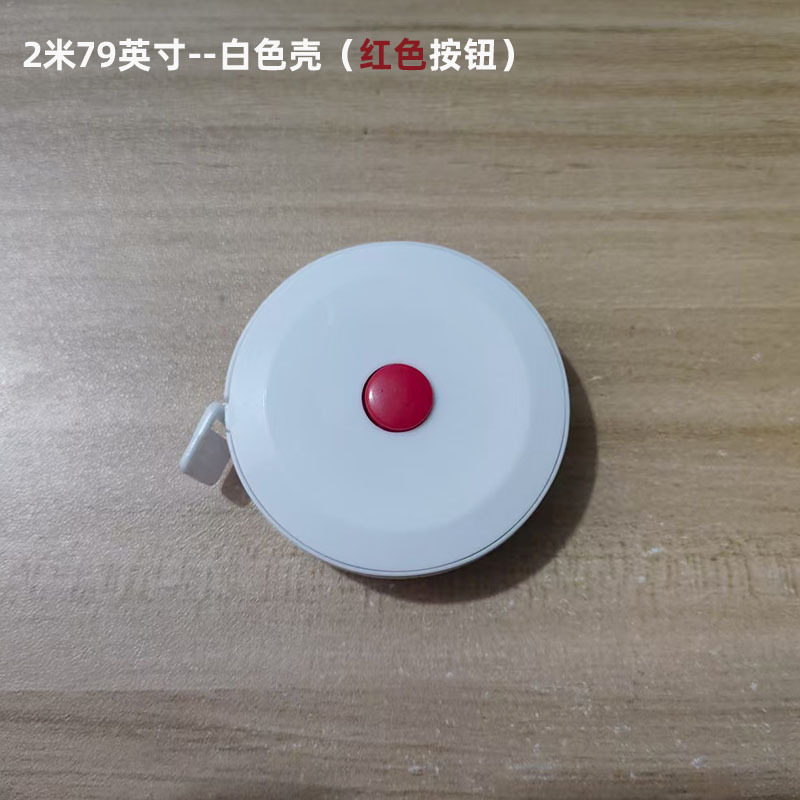 2 M cinta métrica 1,8 m ropa de medición retráctil cinta métrica logotipo impreso mini cinta métrica suave medición británica tres circunferencia altura Sastre regla