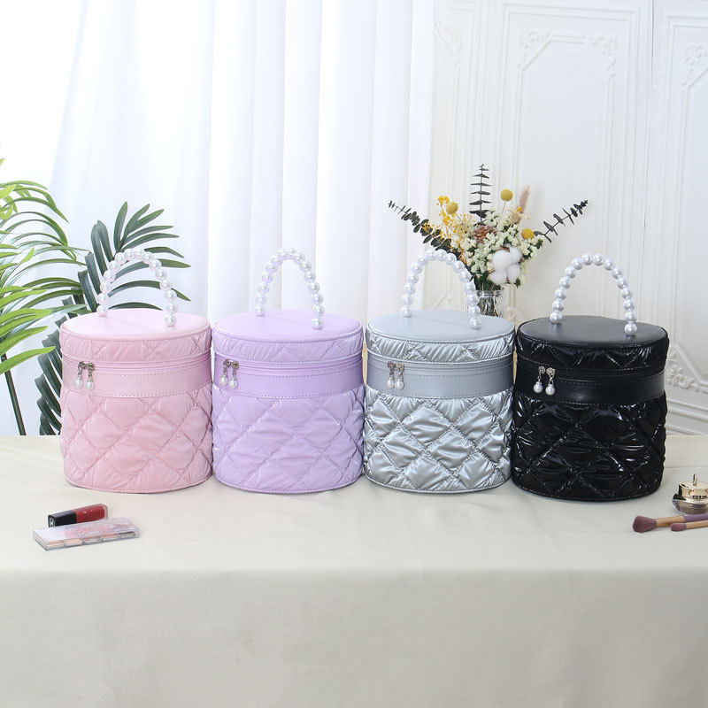 Nuevo estuche de maquillaje de burbujas, estuche de mano de alta calidad, estuche impermeable, bolsa de cosméticos portátil de gran capacidad al por mayor