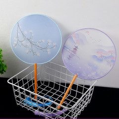 古風扇子廠家團扇中國風舞蹈夏季古典古裝宮廷漢服女式流蘇小圓扇