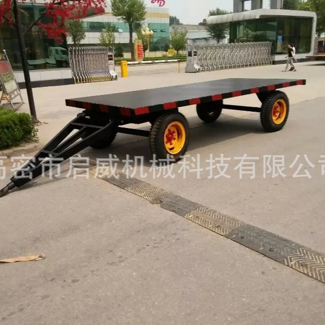 充气胎小拖车    田地作业    专业制作   中坤品质厂家供应