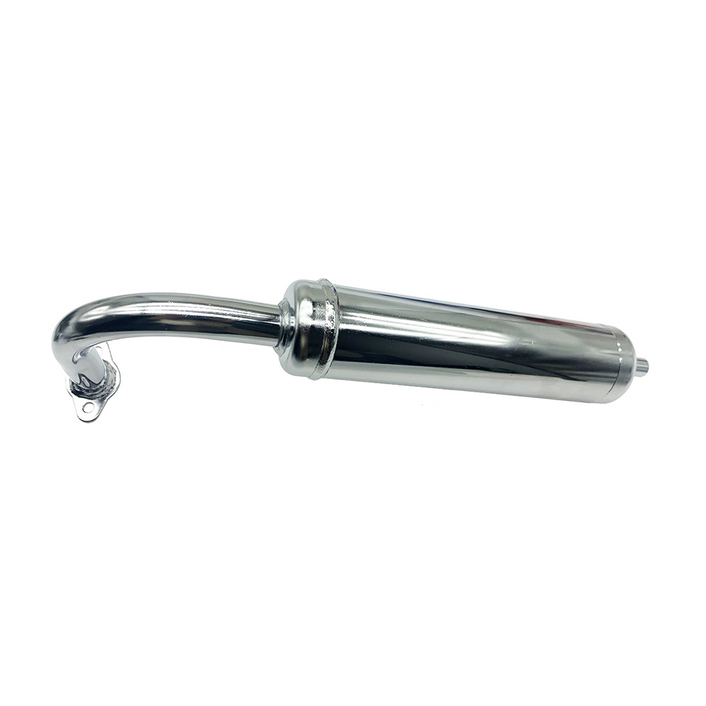Mini Bicycle Accessories Two-Stroke Engine 49Cc 60Cc 80Cc Exhaust Pipe Silencer Smoke Pipe Iron Exhaust