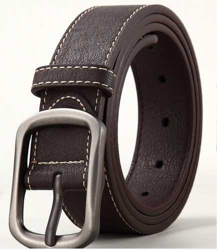 Belt men's trendy young people ins trend casual pin buckle jeans with personality and versatile Korean style men's native trousers belt