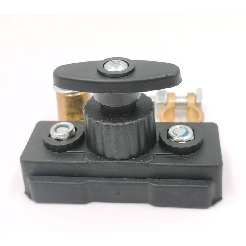 Car Battery Disconnect Switch, Circuit Breaker for Trucks with Small Main Switch, Thickened Battery Terminal, Car Negative Pole Breaker