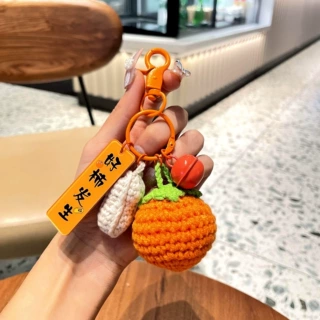 成品毛线钩织好事发生汽车钥匙扣圈学生包包挂件少女心情侣小礼品