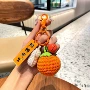 发生少女成品毛线钥匙扣圈