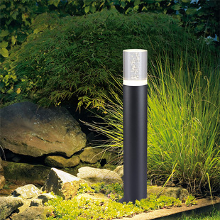 Bubble Column Frosted Acrylic Lawn Lamp Amazon Villa Modern Simple Outdoor Park Courtyard Round Lamp