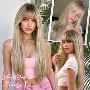 �ٰlŮ��Ȼ�Lֱ�l����R�����ߌӴ�ȫ�^�׷����L�lLayered wig