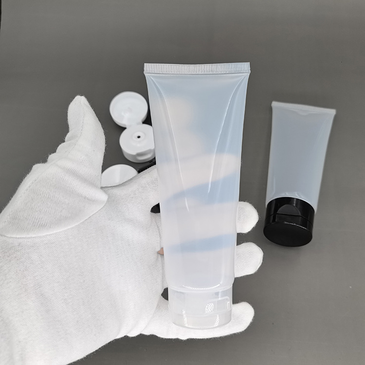 Botella vacía de 100g 100ml para productos de cuidado de la piel, cosméticos, tubo transparente para gel, esencia, loción, subenvasado, en stock.
