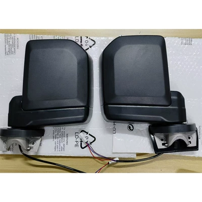 Large field of view rear view auxiliary mirror rearview mirror black electroplated silver