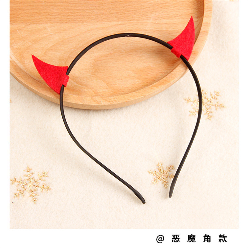 2022 nuevo Halloween diadema bat diadema fantasma Festival etapa rendimiento partido atmósfera decoración bat diadema