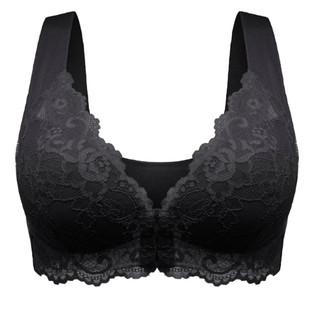 [Factory Outlet] Cross-border Foreign Trade Chattering Explosions Large Size Front Buckle Nursing Bra Women's Underwear Bra Beauty Back