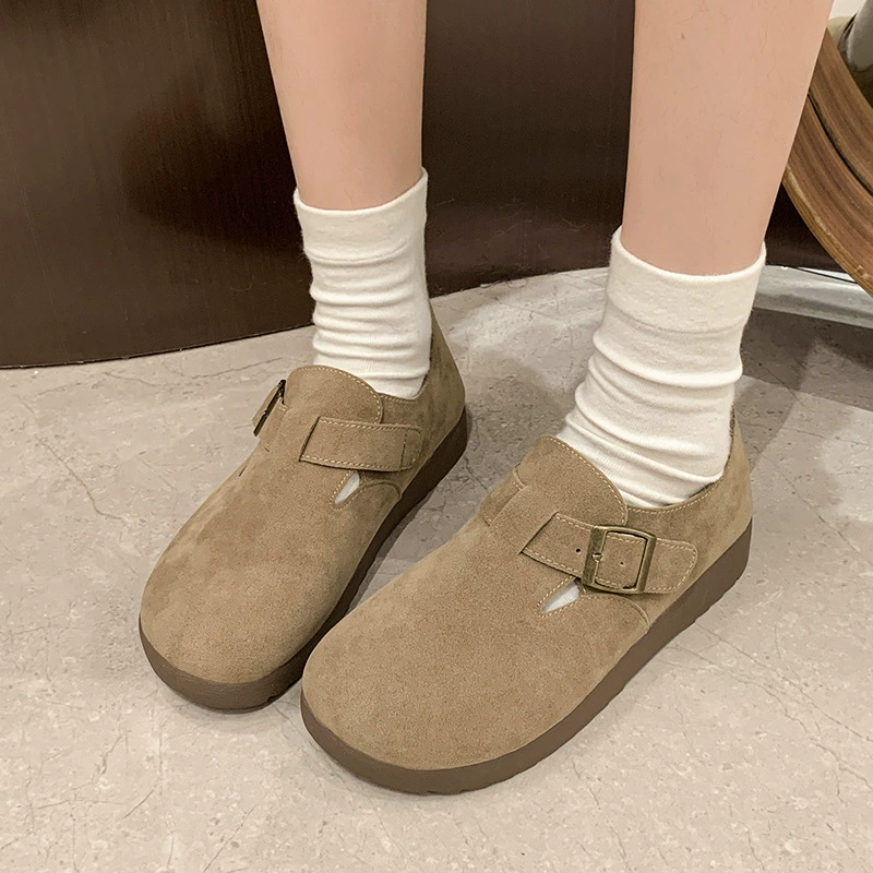 Demi-season footwear platform, shoes, shoulder bag
