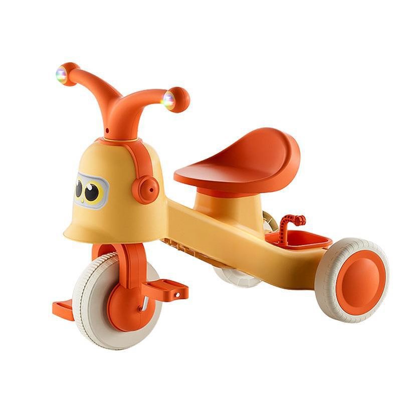 Children's Tricycle, Lightweight Sliding Pedal Bicycle, Can Be Used Without Side Pedals, Baby Toy
