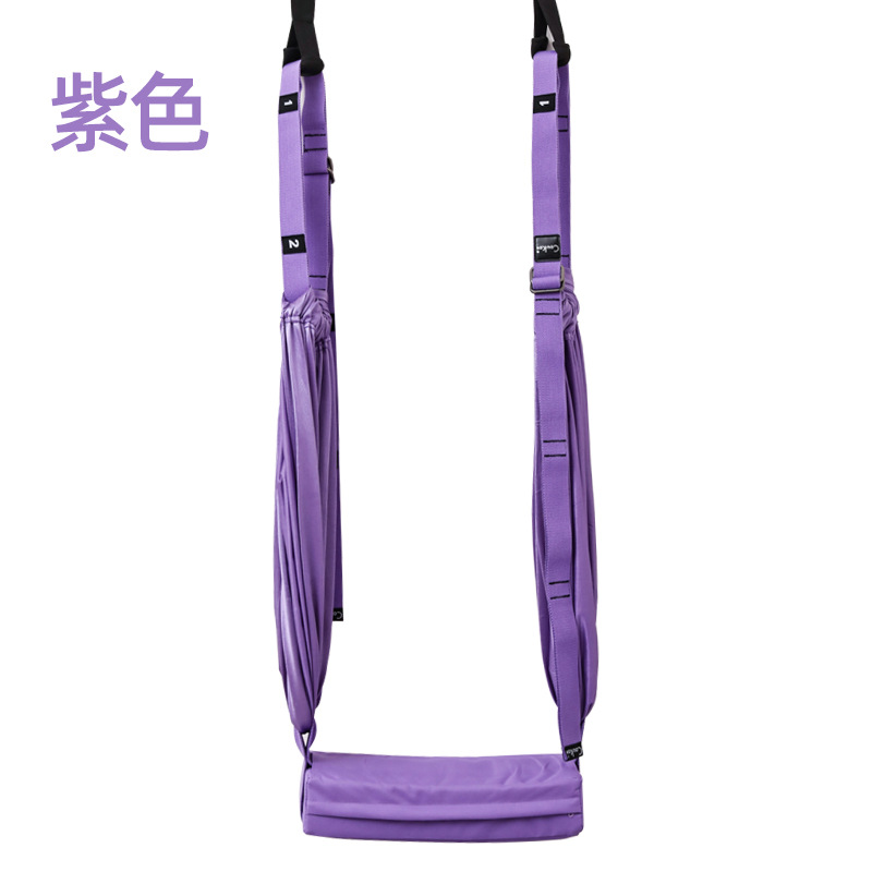 Cuerda de yoga aérea de una sola palabra Caballo Cuerda elástica abierta curva de espalda Entrenador de cintura Puerta de cuerda invertida Cinturón de estiramiento