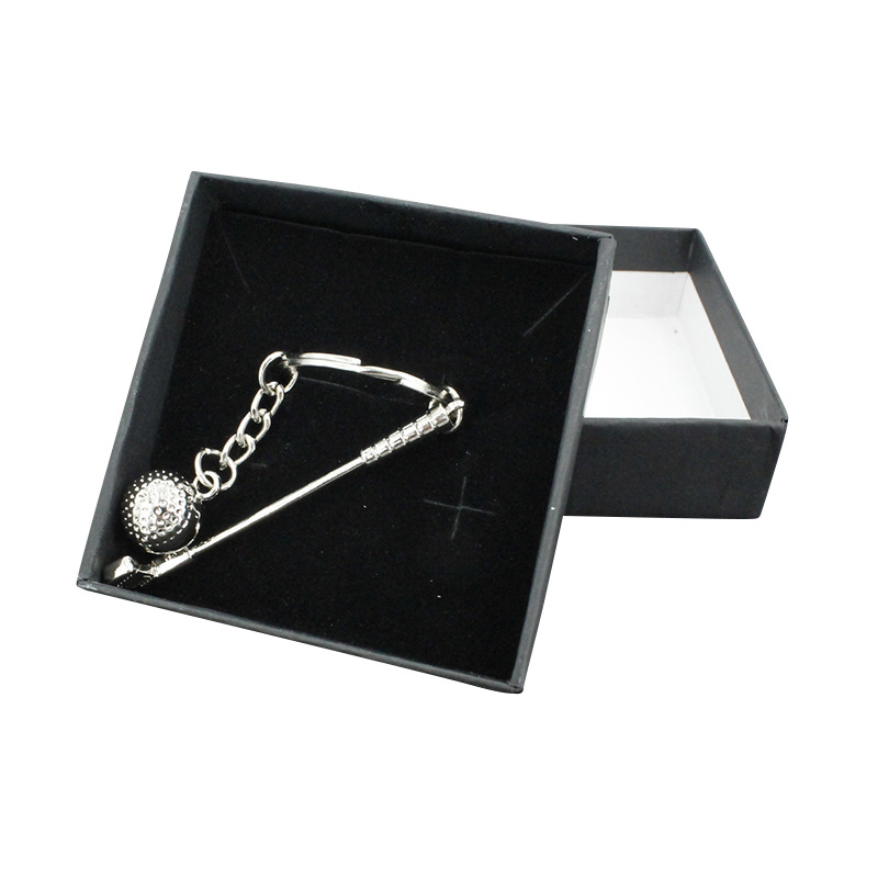 Golf creativo llavero colgante bolso del teléfono móvil adornos metal pequeño regalo práctico al por mayor