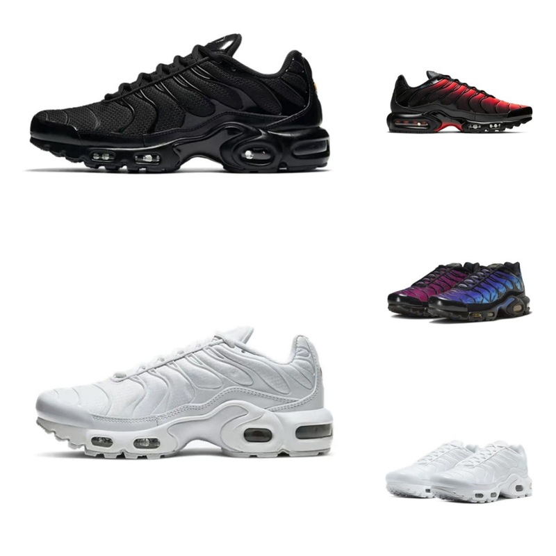 国境を越えた外国貿易 AirMaxTN フルパームエアクッションスポーツシューズメッシュカジュアル男性と女性の通気性ランニングシューズ|undefined