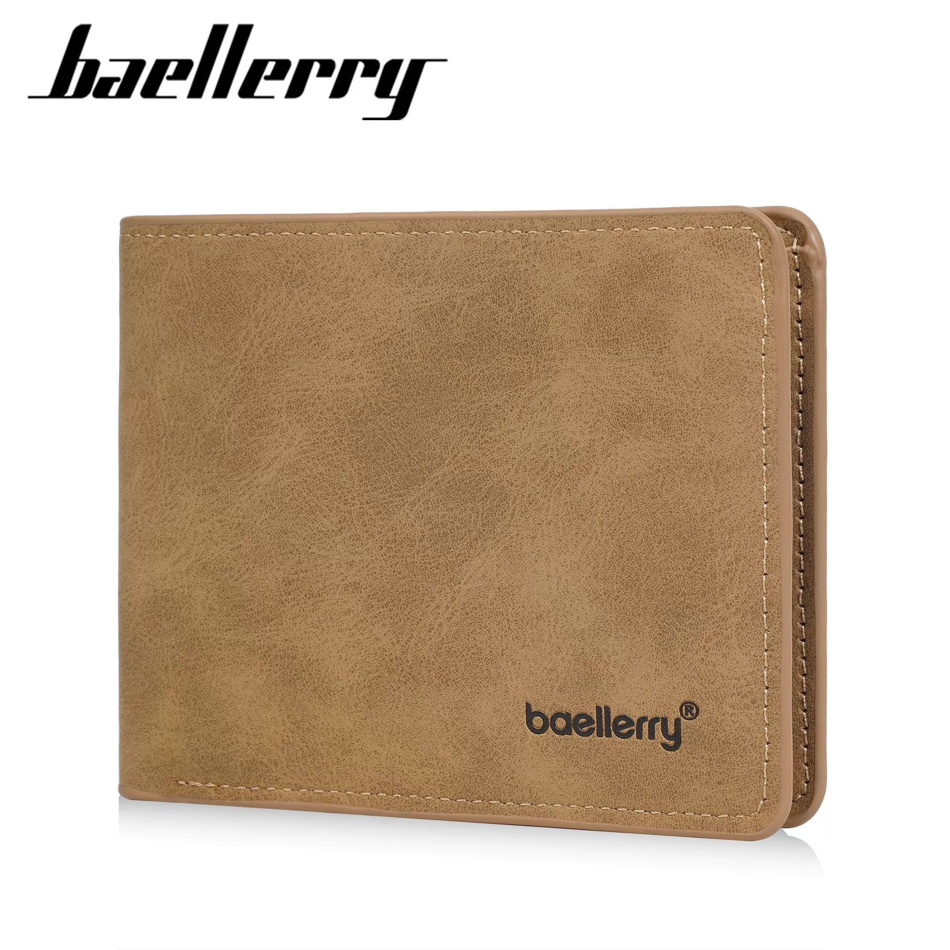 Short retro thin wallet, European style, high-quality style