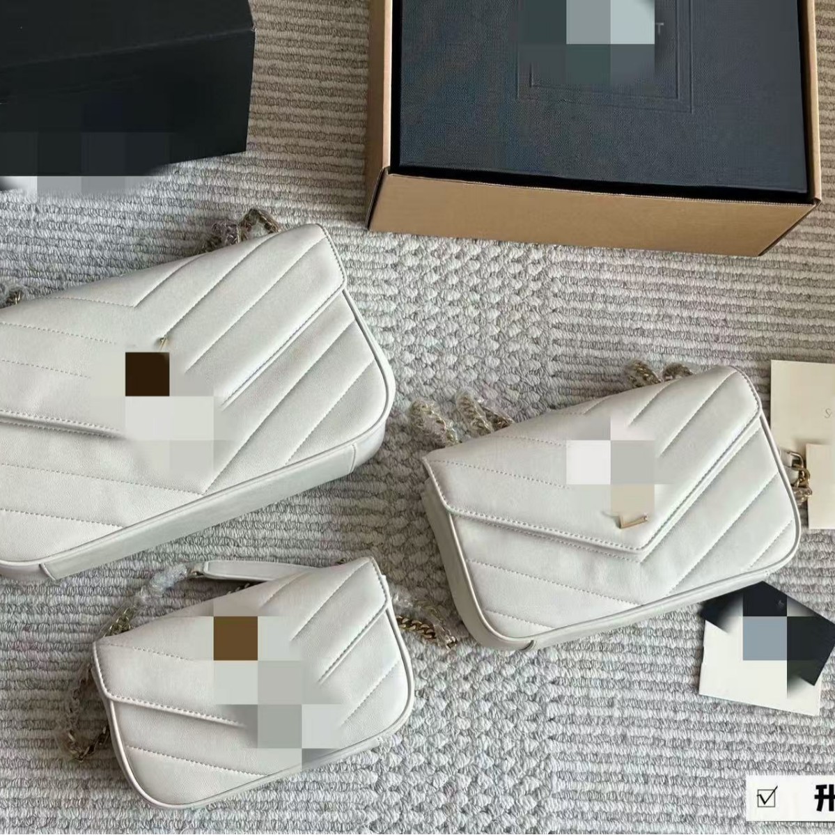 2025 nueva moda versátil sobres de cuero bolsos de cadena bolsos de hombro de alto nivel bolsos de mujer