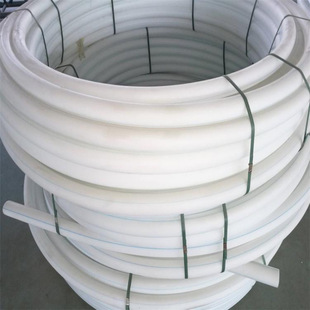 White nylon tube HDPE power tube pe threading pipe line light weak current tube communication tube pe wire cable tube