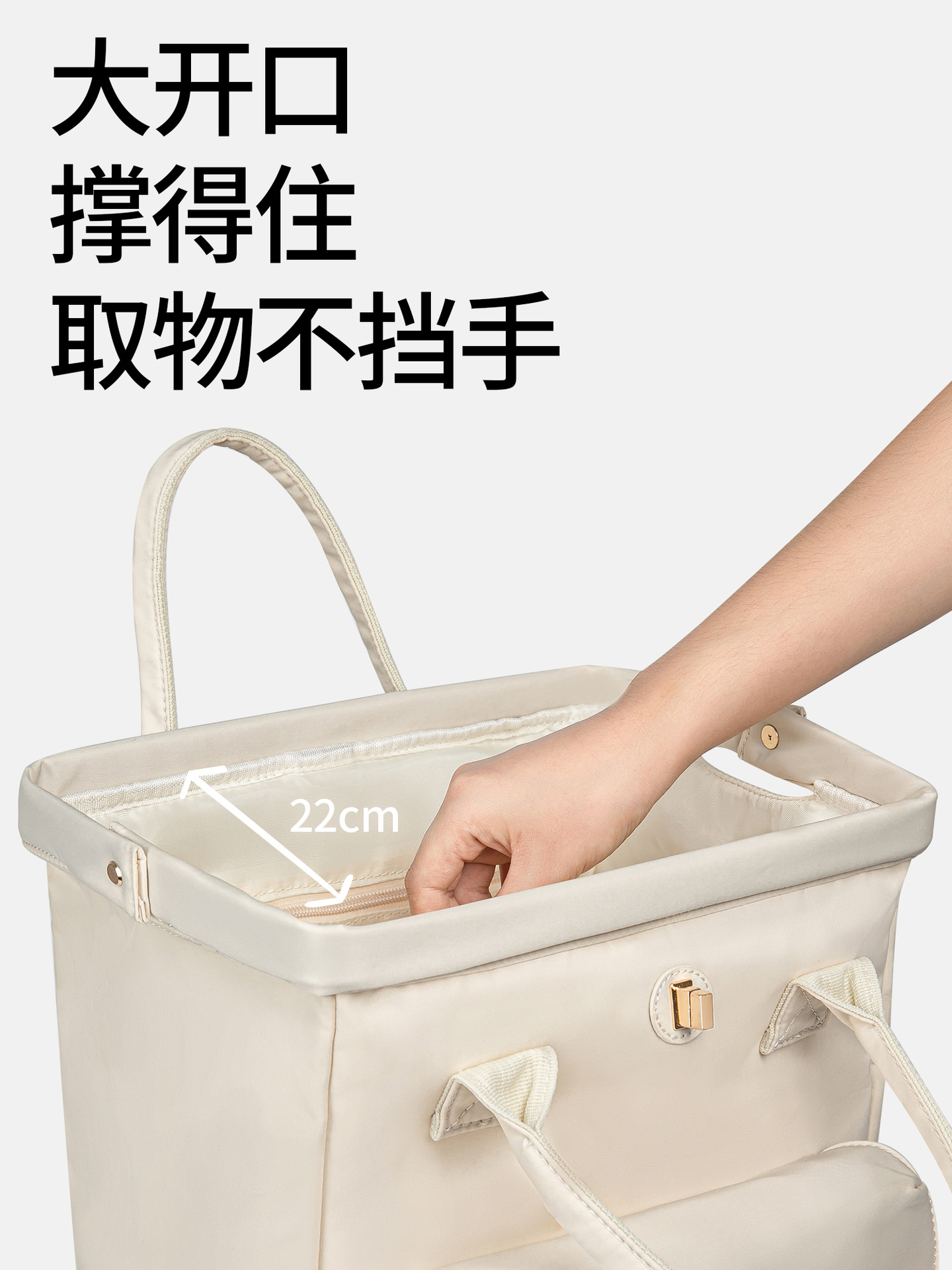 Nuevo modelo transfronterizo de bolso y mochila portátil multifuncional para madres y bebés, bolso de mamá de gran capacidad con separación de ropa seca y húmeda para salidas
